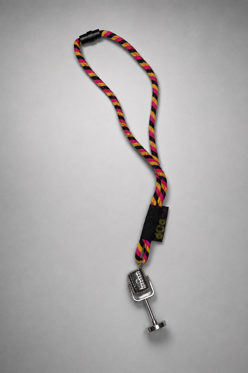 Schlüsselband mit Mikrofonanhänger