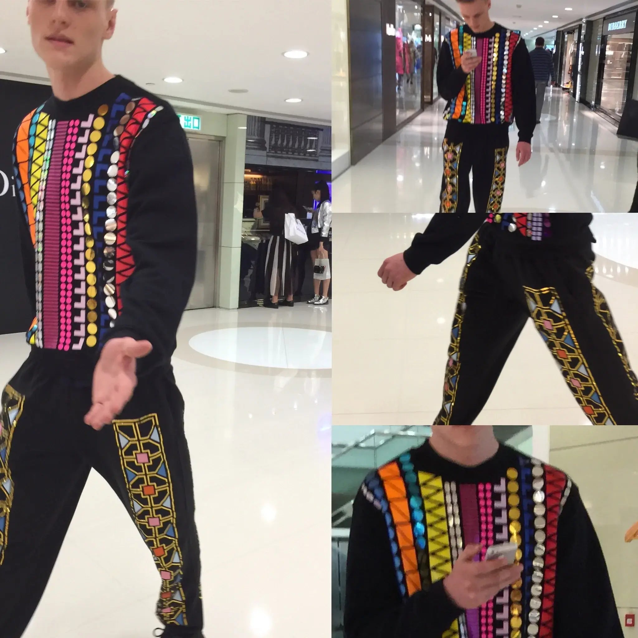 Pattern Lines Sweater
